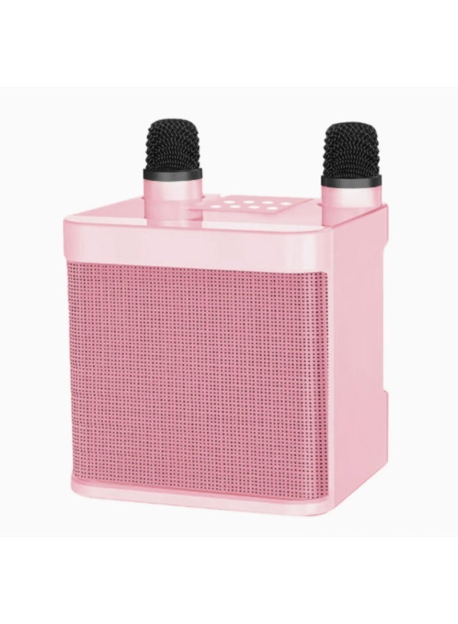 Arabest Portable Bluetooth Speaker, Karaoke Machine for Adults/Kids with 2 Wireless Microphones, Portable Bluetooth Karaoke Speaker PA System, Singing Machine with Echo and Vocal Cut, for Birthday - Image 1